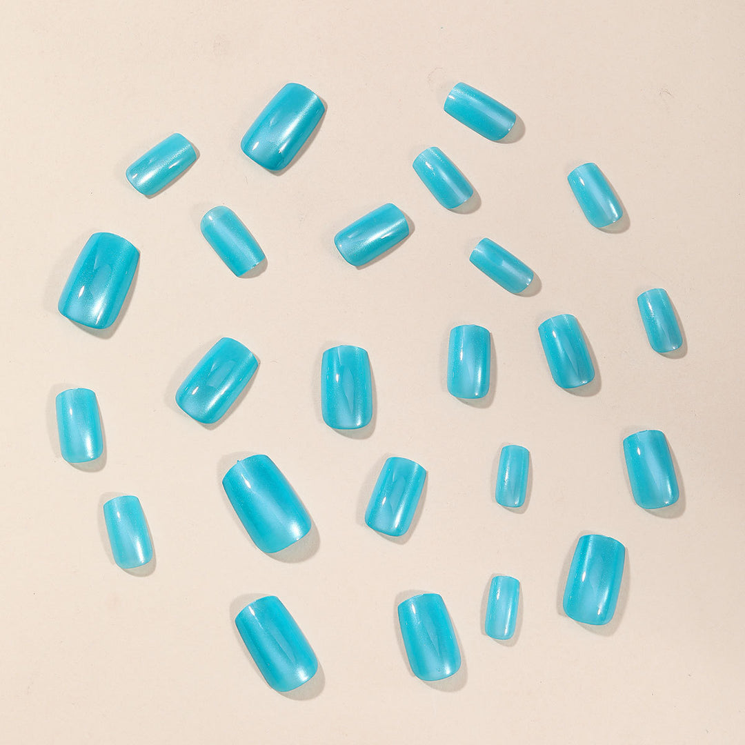 Glossy Gradient Nail Art Extensions Stornfield