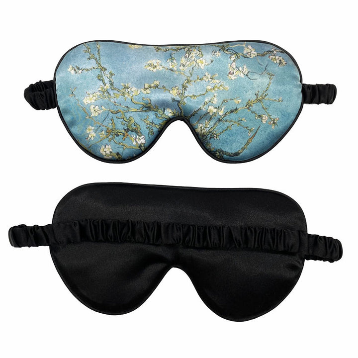 Unisex soft ergonomic sleep mask with contoured eye area and adjustable elastic band Stornfield