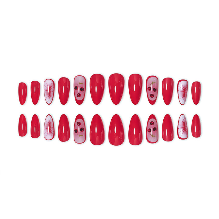 Creative Cherry Nail Art Extensions Stornfield