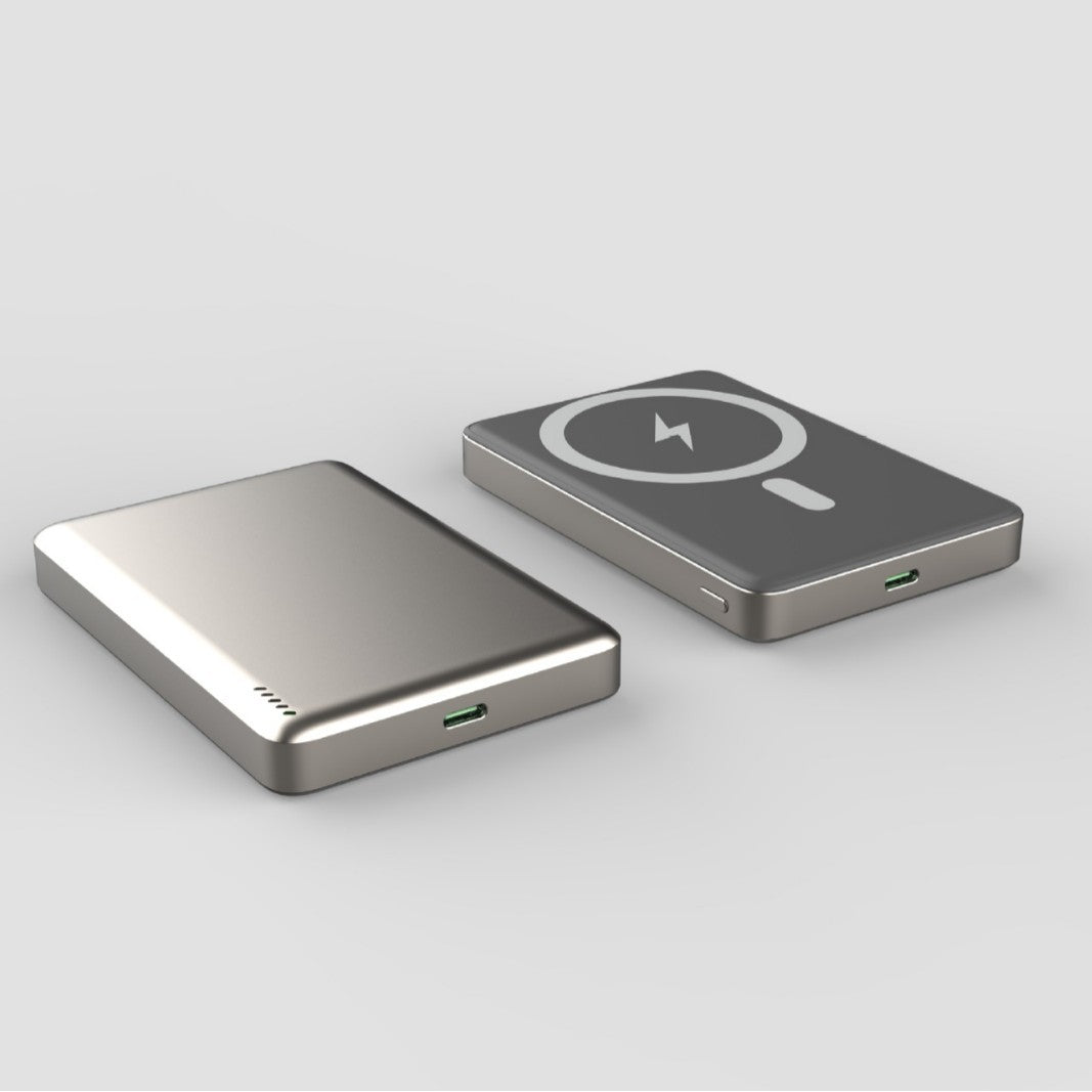 Portable power bank with wireless charging function and intelligent charging technology Stornfield