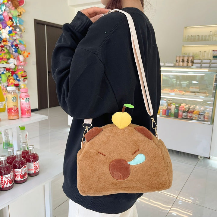 Plush Crossbody Bag In Cute Animal Design Stornfield