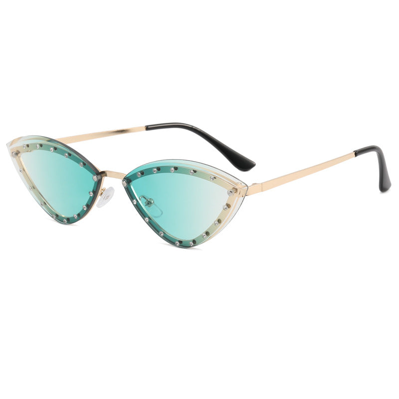 Women's Cat-Eye Sunglasses with Glitter Details Stornfield
