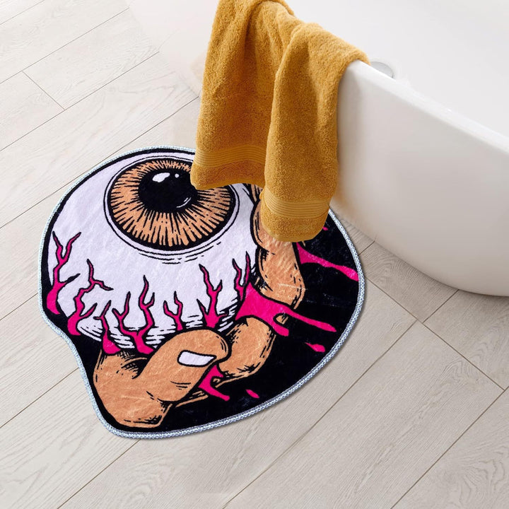 Halloween-Themed Ghost Bath Mat Stornfield