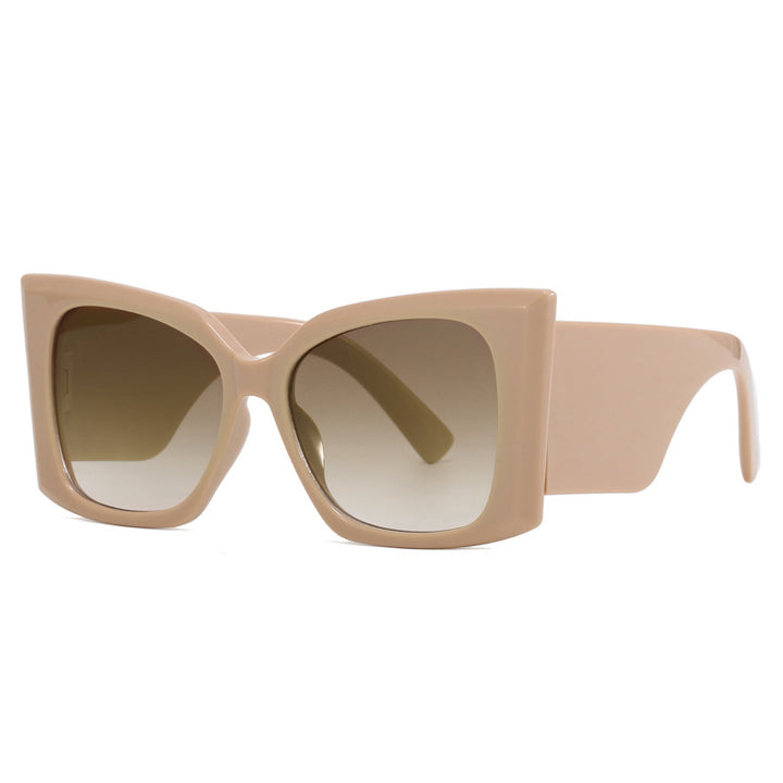 Women fashionable oversized sunglasses with geometric frame Stornfield