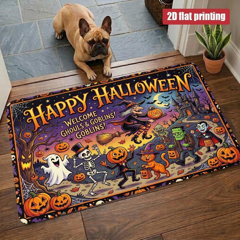 Halloween Themed Door Mat