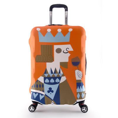 Tropical Leaf Print Hard Shell Luggage Stornfield