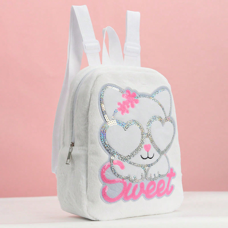 Plush backpack with animal design Stornfield