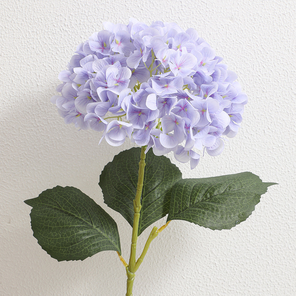 Artificial Hydrangea branch with detailed flowers