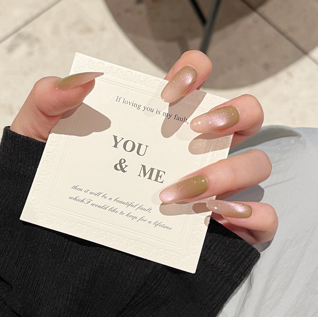 Glamorous Ombre Press-On Nail Extensions Stornfield