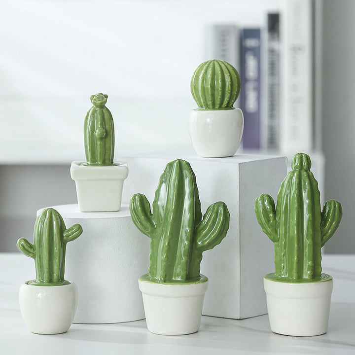 Decorative Ceramic Cactus Planter Stornfeild