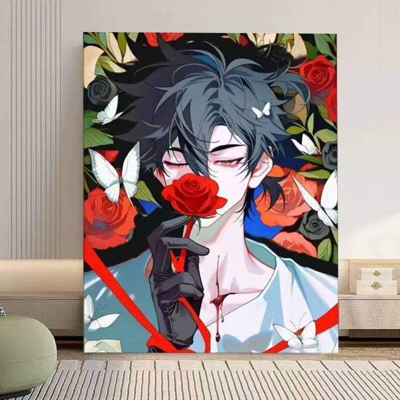 Artistic Anime-Inspired Wall Art Print Stornfield