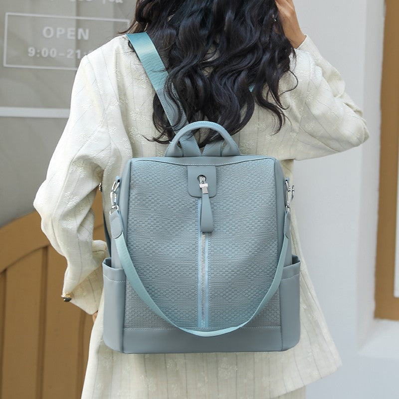 Textured Multi-Pocket Backpack Stornfield