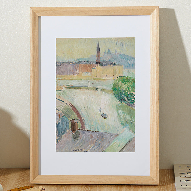 Framed Artistic Landscape Print