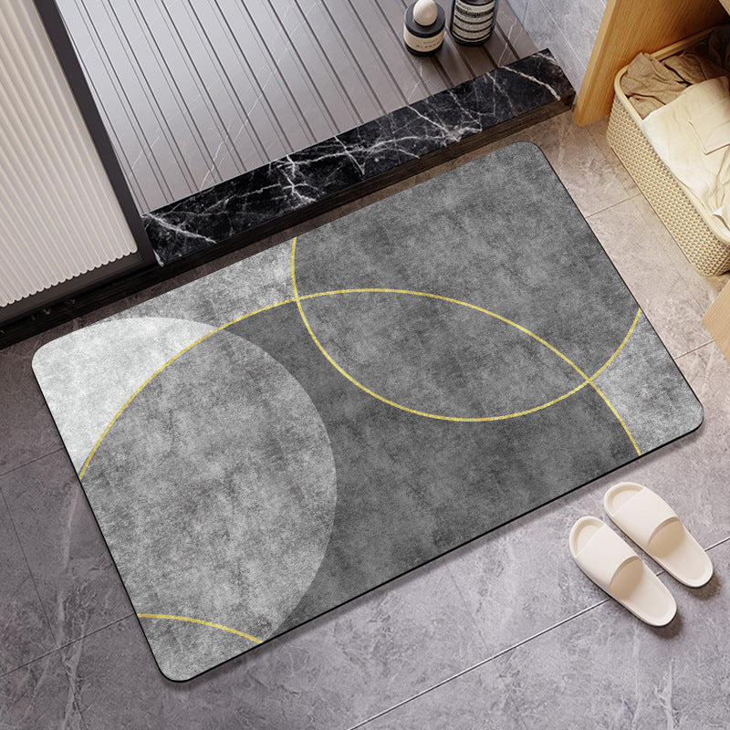 Geometric Patterned Anti-Fatigue Bath Mat Stornfield