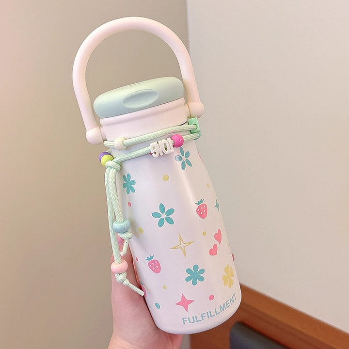 Women’s creative drinking bottle with funny design and practical cord Stornfield