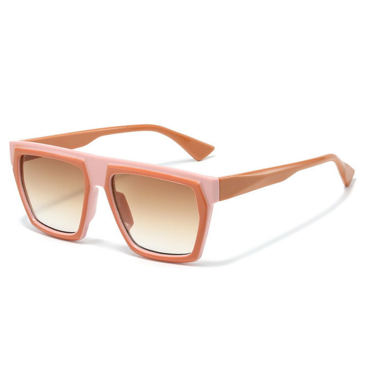Chic Oversized Geometric Frame Sunglasses Stornfield