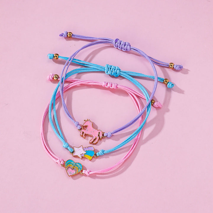 Playful friendship bracelet set Stornfield