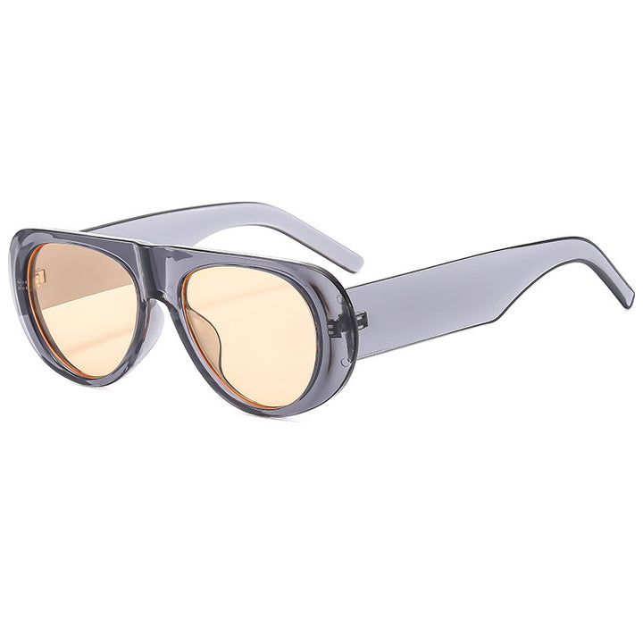 Contemporary Oversized Shield Sunglasses Stornfield