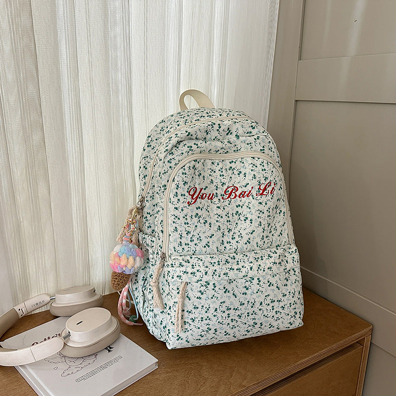 Floral Print Casual Backpack Stornfield