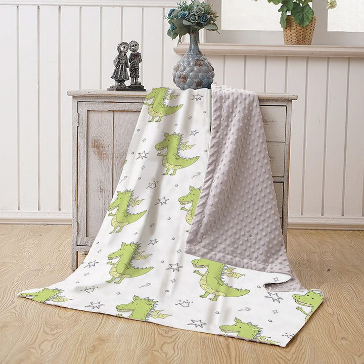Women’s cuddly blanket in dinosaur design Stornfield