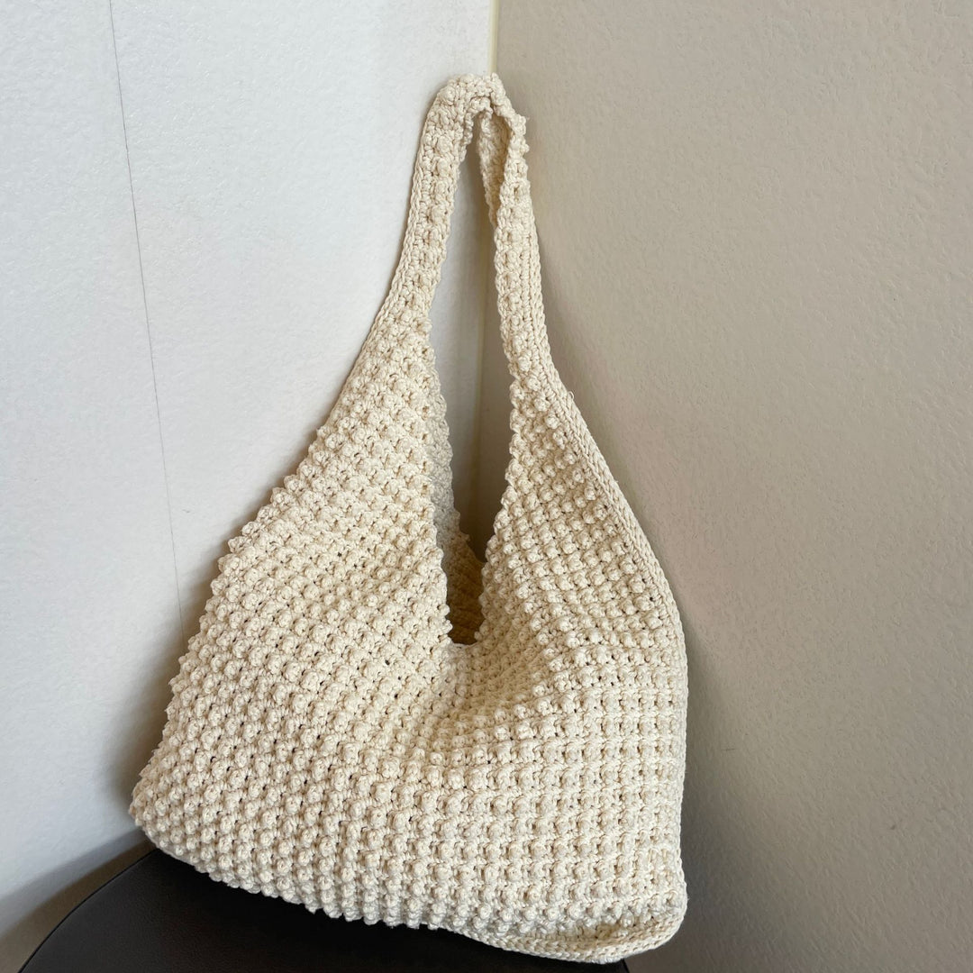 Large Handcrafted Cotton Shopper Stornfield