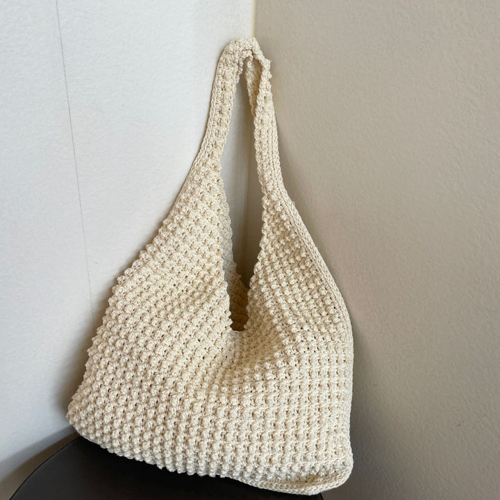 Large Handcrafted Cotton Shopper Stornfield