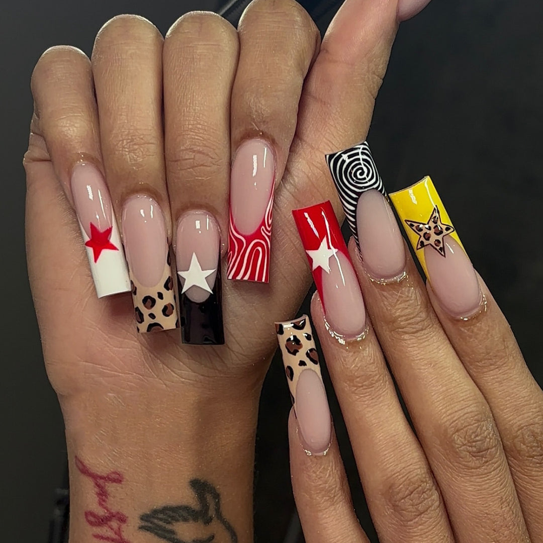 Creative nail art with stylish patterns Stornfield