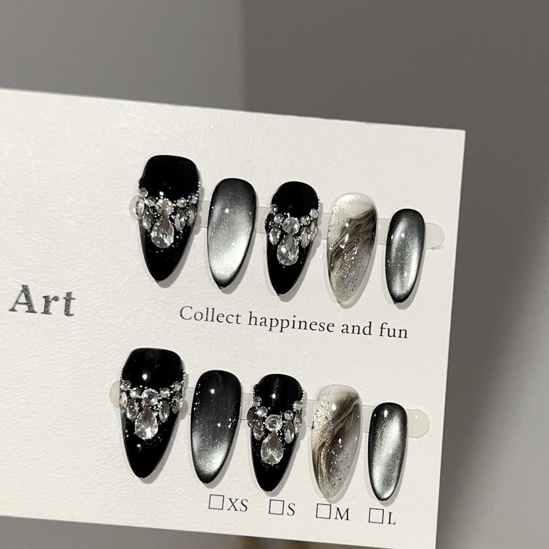 Artistic Glamorous Press-On Nail Set