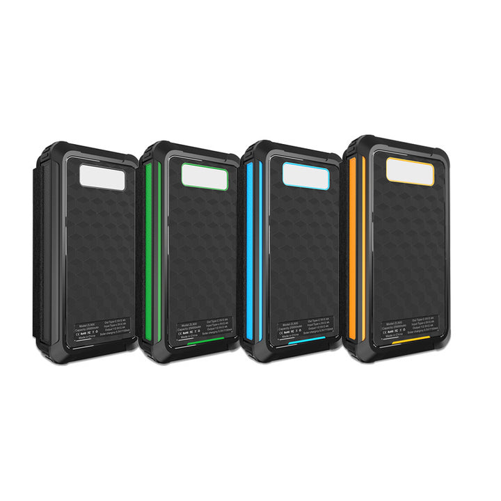 High-performance solar power bank with multi-charging options Stornfield
