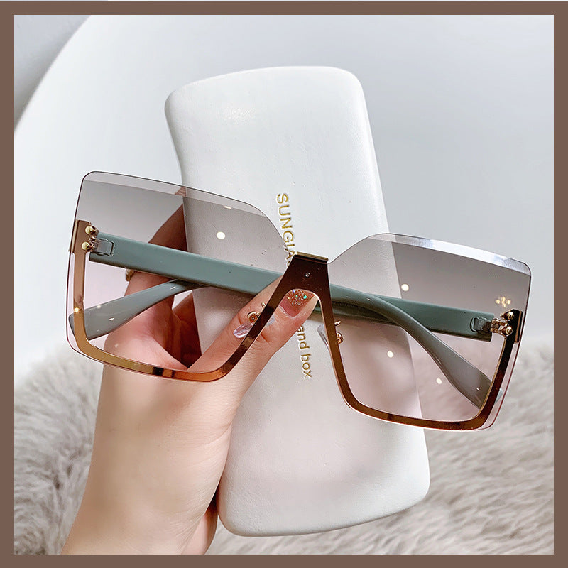Ladies oversized sunglasses in modern design with UV protection Stornfield