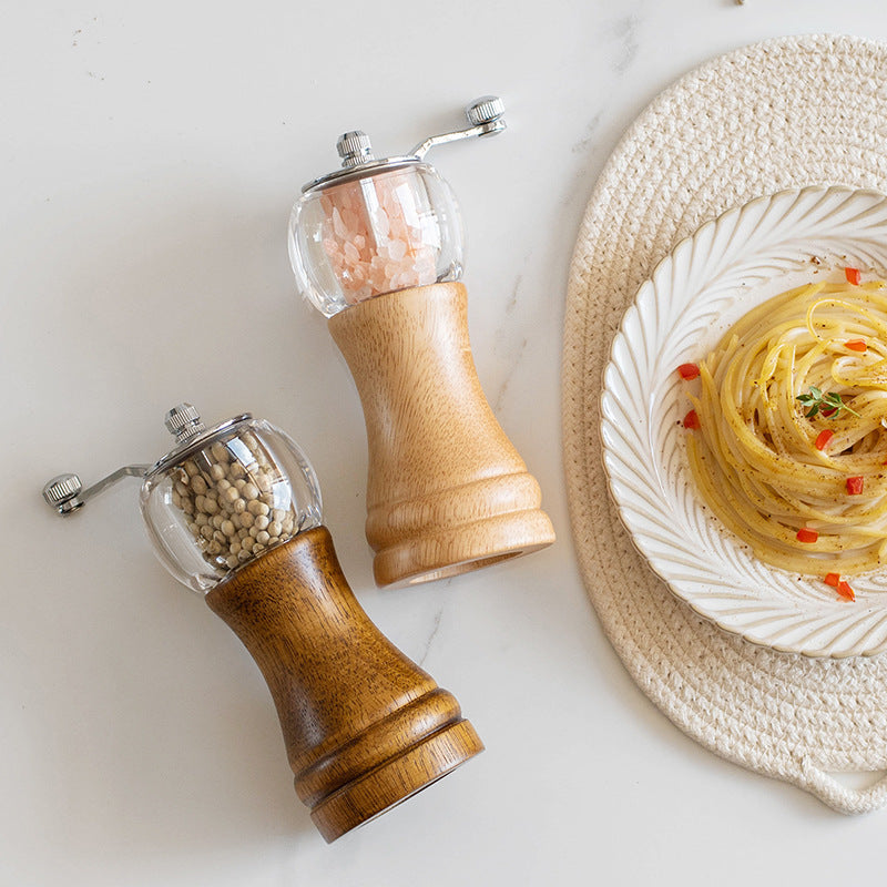 High-quality wood and stainless steel pepper mill Stornfield