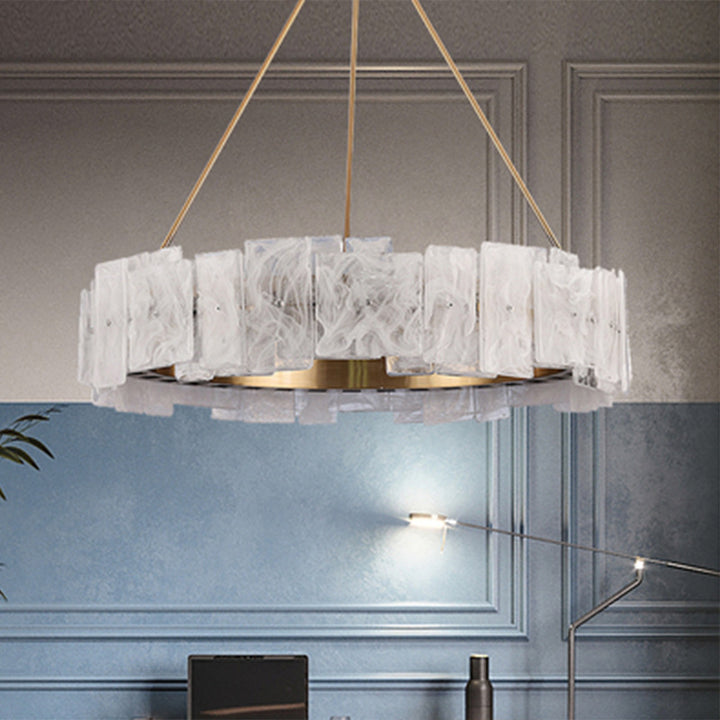 Modern Geometric Pendant Chandelier