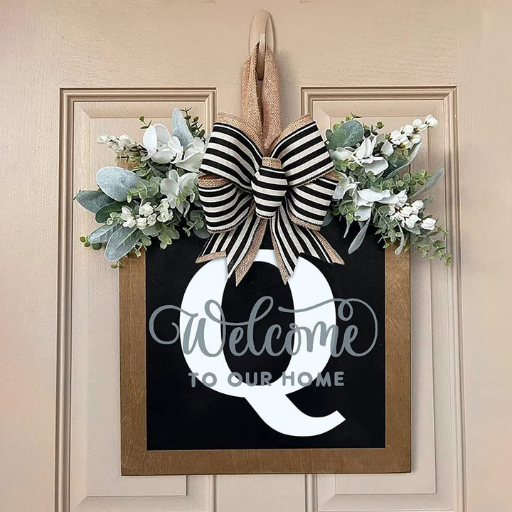 Customizable Welcome Door Sign