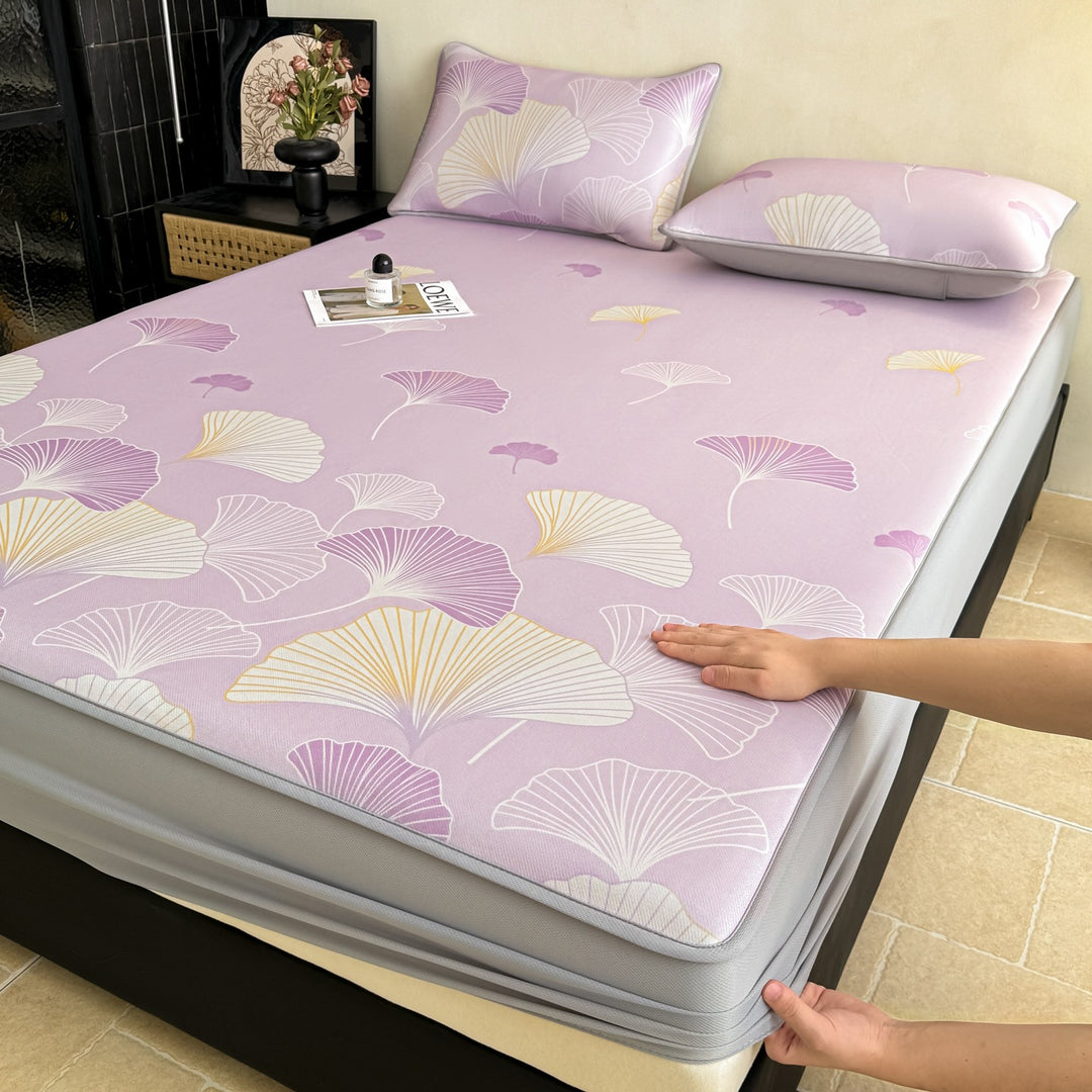 Premium Ginkgo Leaf Mattress Protector