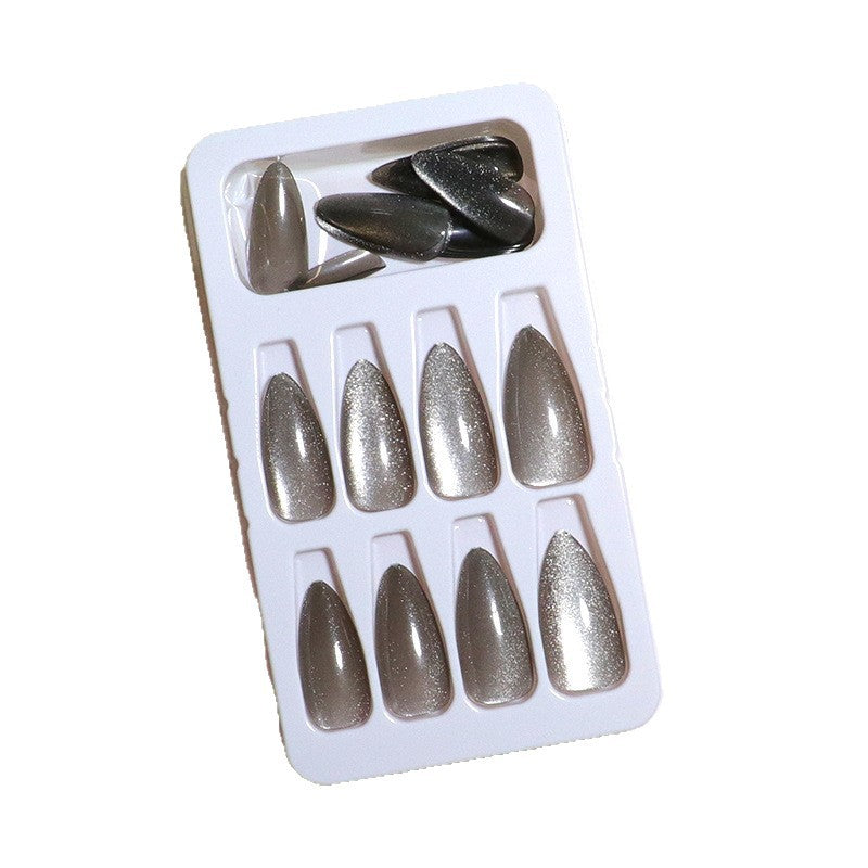 Glamorous Shimmering Press-On Nail Tips Stornfield
