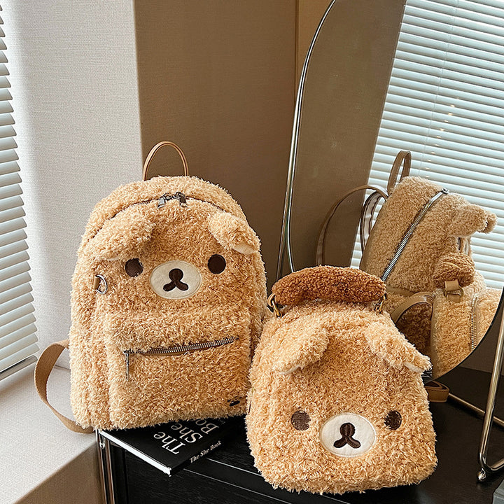 Plush Backpack in Funny Bear Design Stornfield