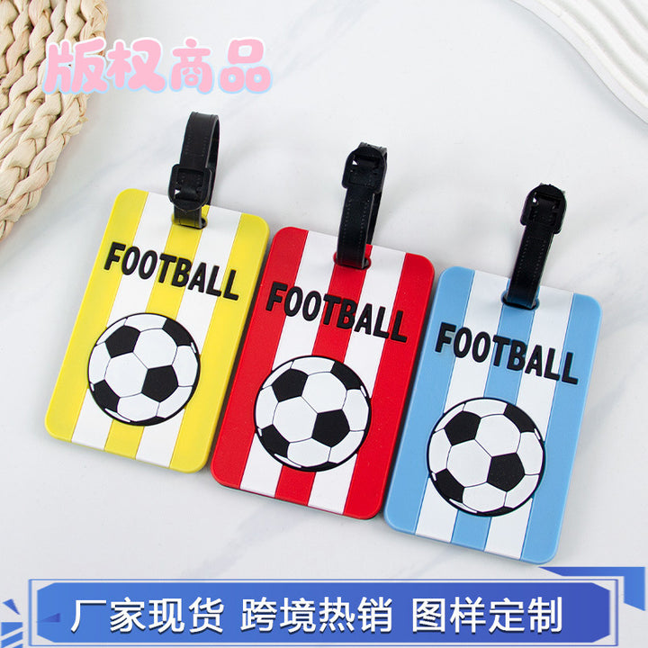 Football-Themed Luggage Tag Stornfield