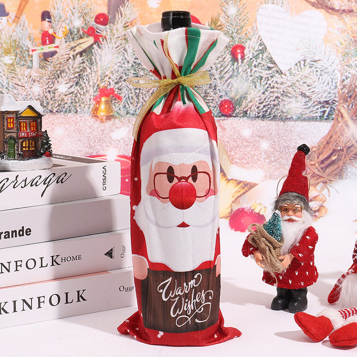 Christmas wine bottle cover Stornfield