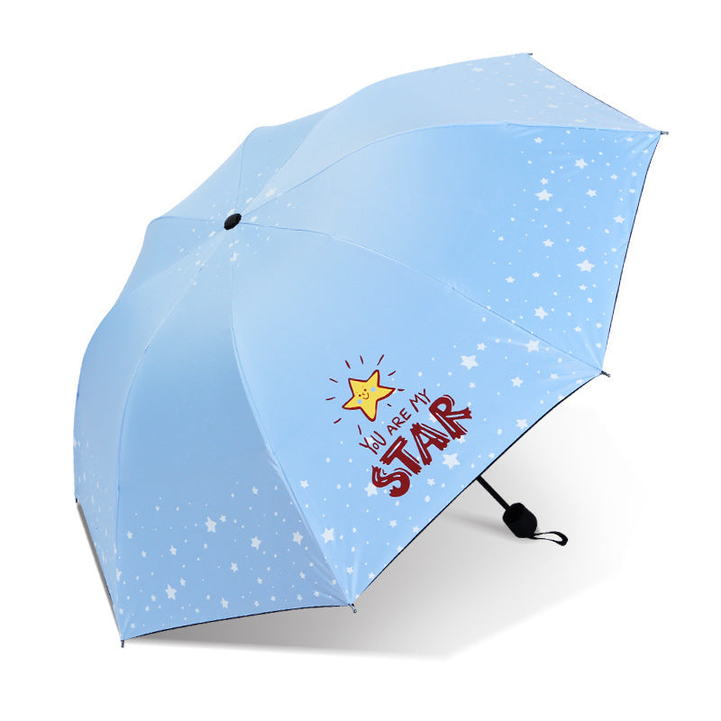 Women Foldable Umbrella with Floral Pattern Stornfield