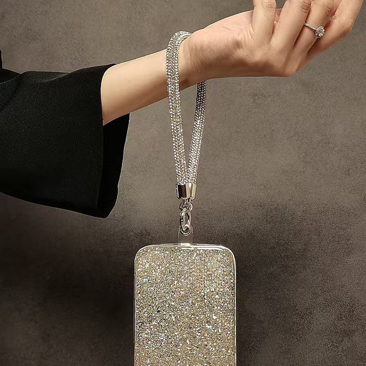 Rhinestone-Accented Handbag Strap Stornfield