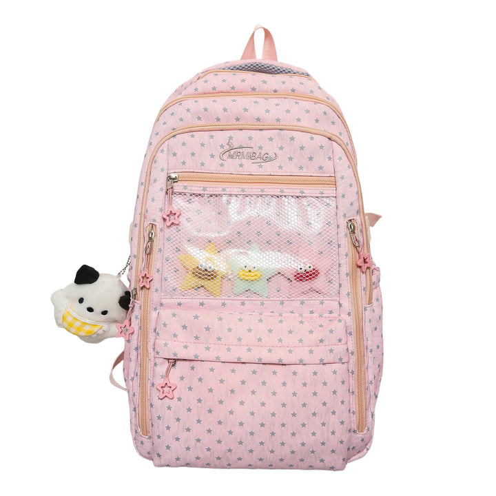 Stylish Star-Printed Multi-Functional Backpack Stornfield