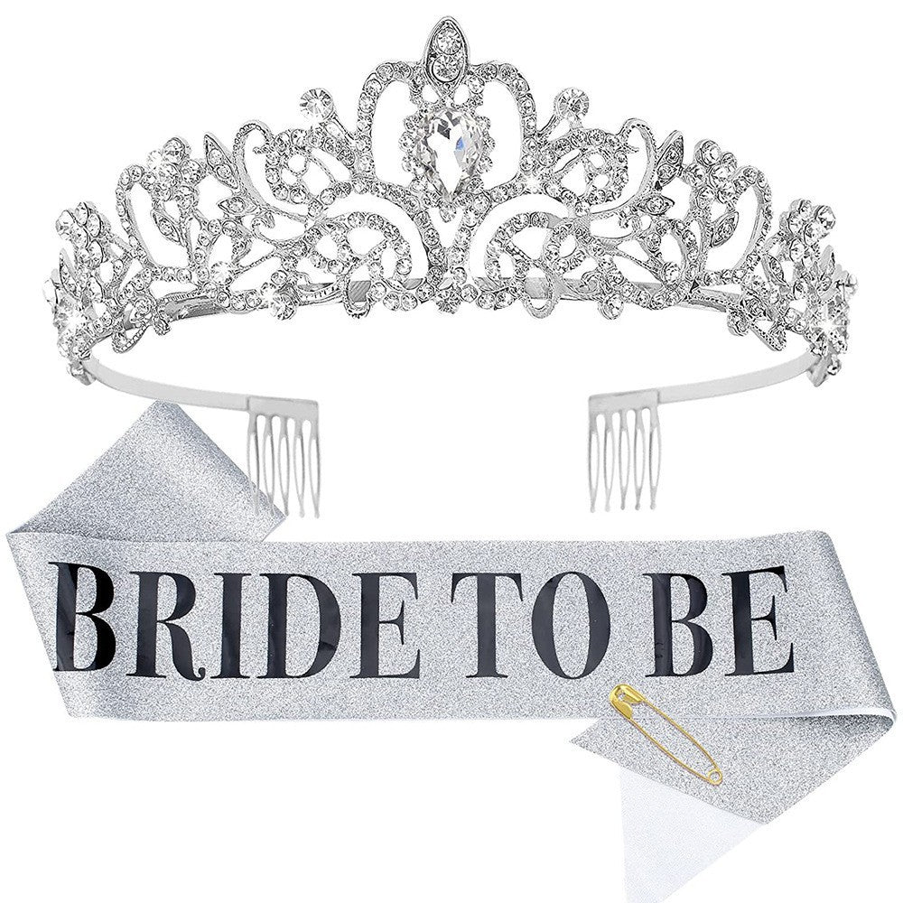 Ladies Crystal Embellished Bridal Tiara Stornfield