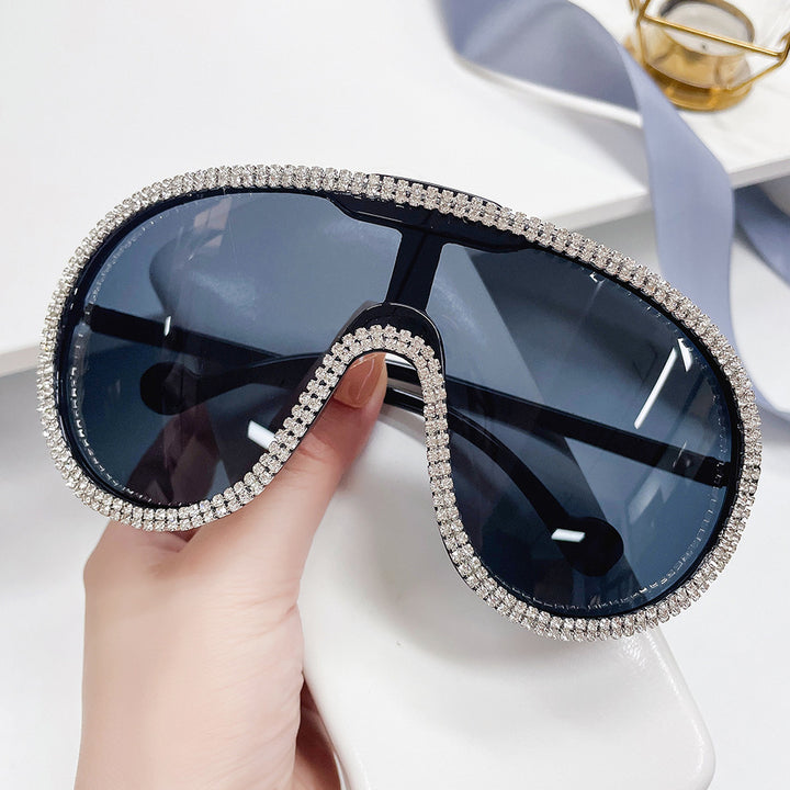 Women's extravagant sunglasses with sparkling frame Stornfield