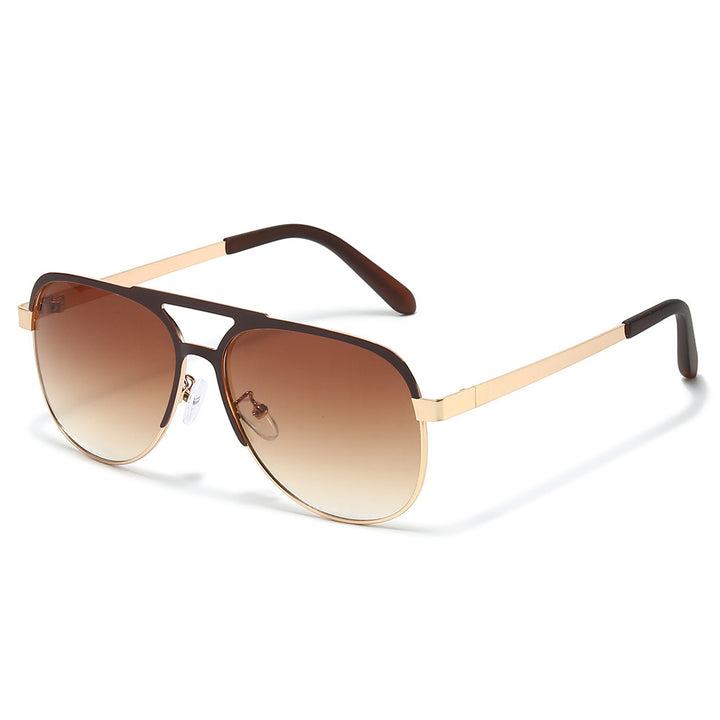 Luxurious Metal Frame Aviator Sunglasses Stornfield