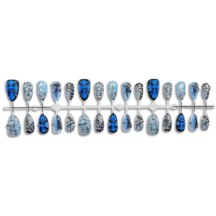 Artistic Gel Press-On Nail Set