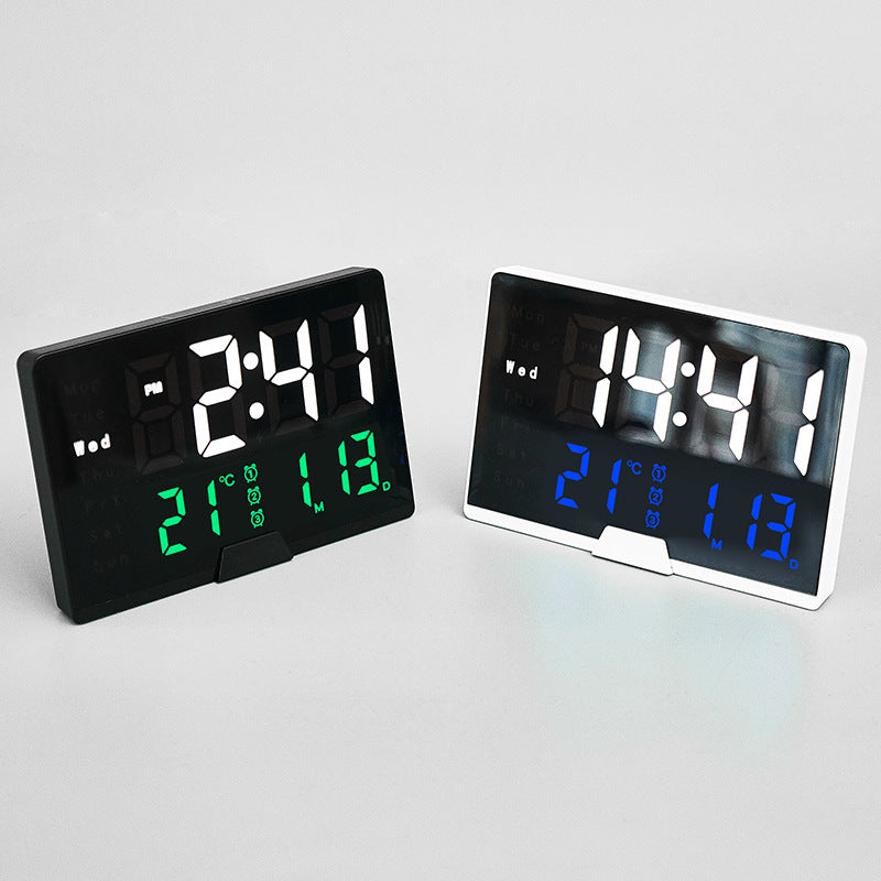 Digital Multifunction Alarm Clock with Temperature and Date Display Stornfield