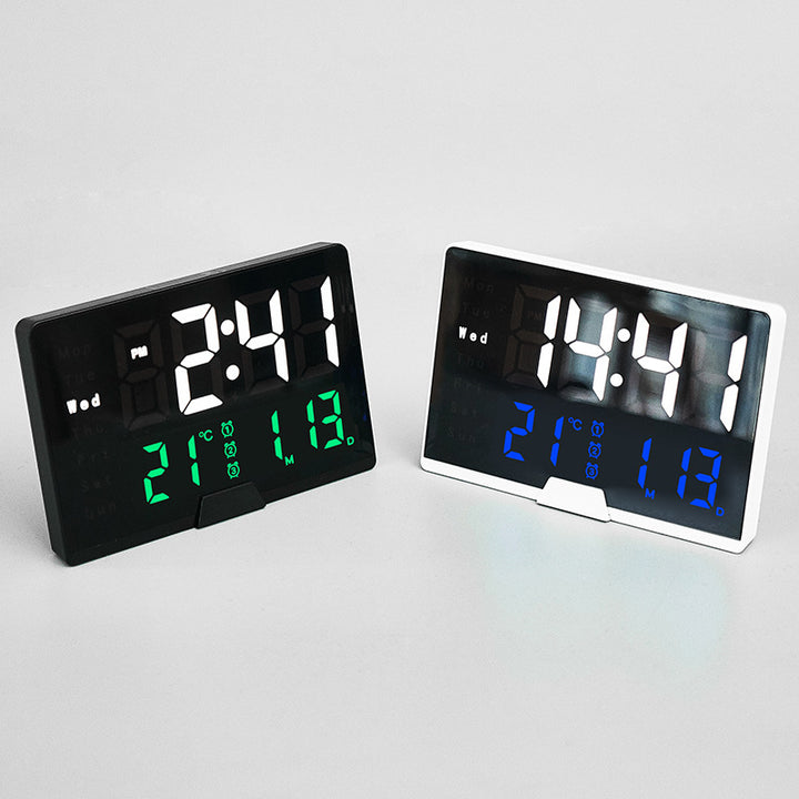 Digital Multifunction Alarm Clock with Temperature and Date Display Stornfield