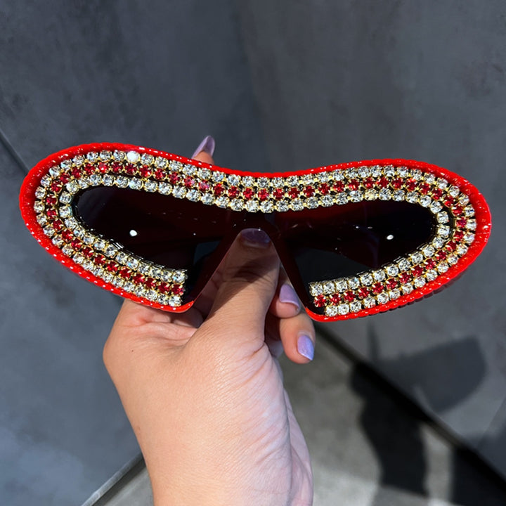 Ladies Glamorous Sunglasses with Sparkling Crystal Frame Stornfield 1780939152