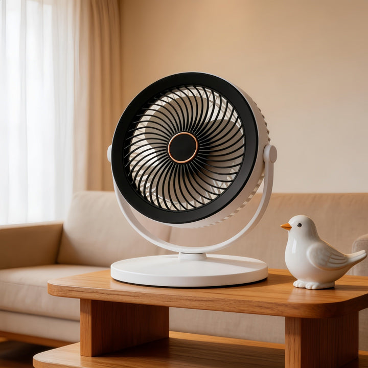 Women Portable Fan with Integrated LED Light Stornfield