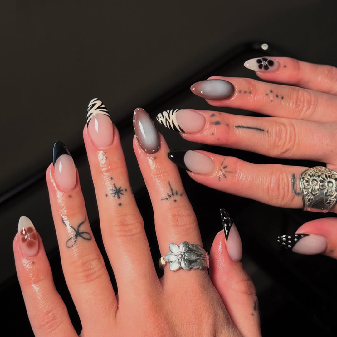 Artificial nails in modern graphic design Stornfield